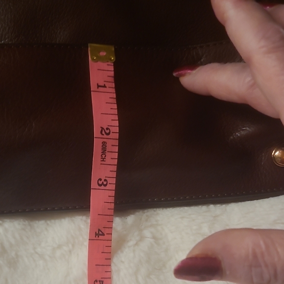 b. makowsky Dark Brown Studded Hobo Bag - Picture 15 of 16